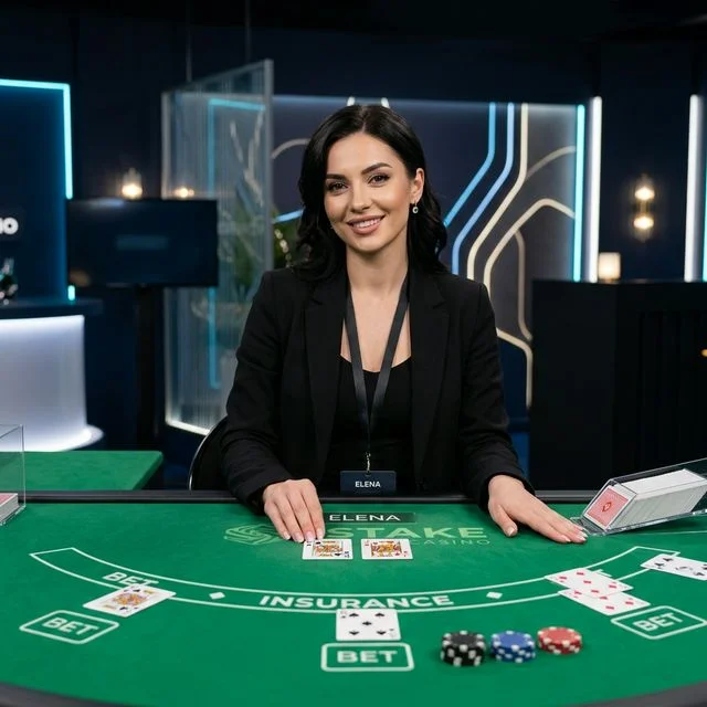 Live Blackjack at Stake Casino